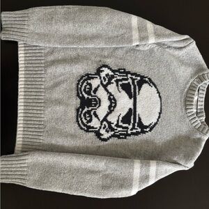 GAP Kids Gray Sweater with Stormtrooper Graphic